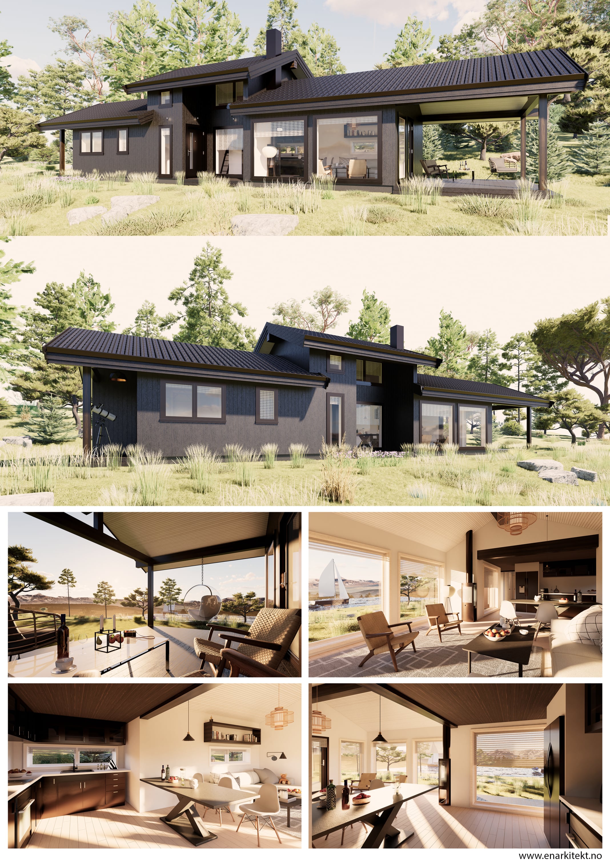 Hytte presentasjon